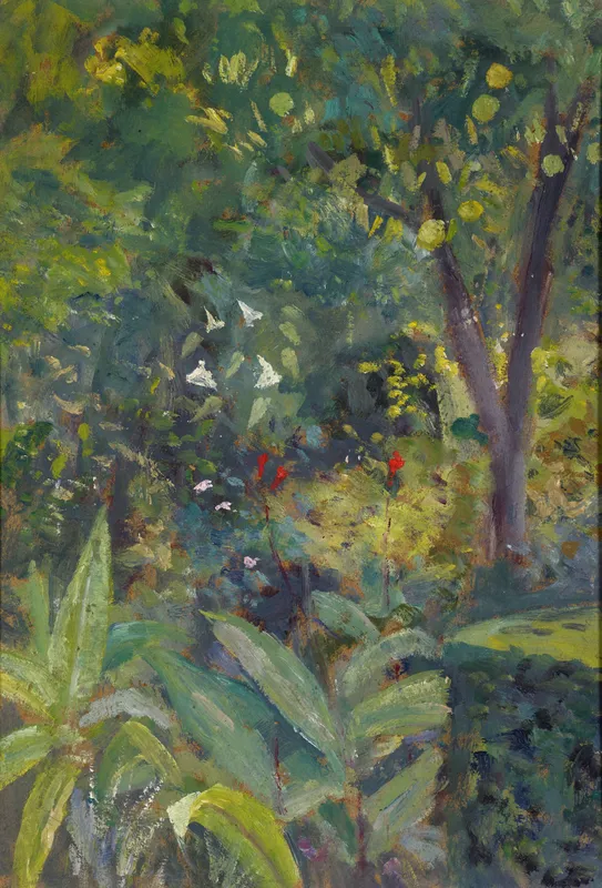 Southern Garden by Ernst Schiess